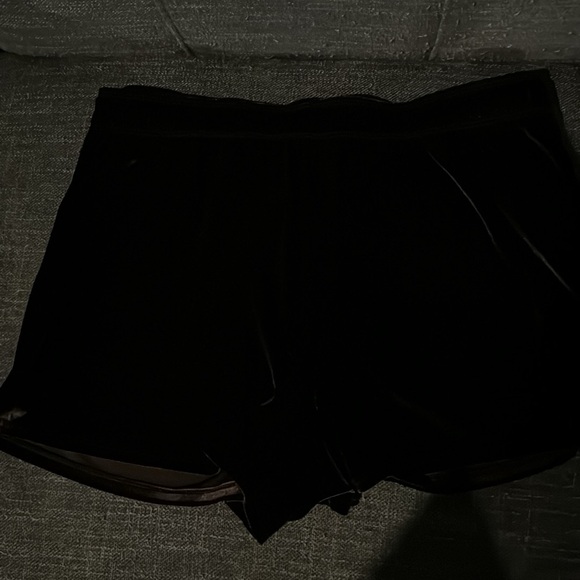PINK brand black velvet sleep shorts - Picture 4 of 6